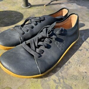 VivoBarefoot Black Addis Men's Shoes